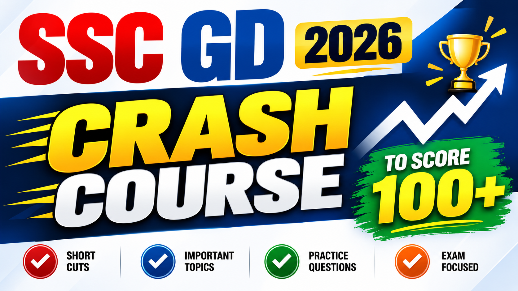 SSC GD 2026 - CRASH COURSE