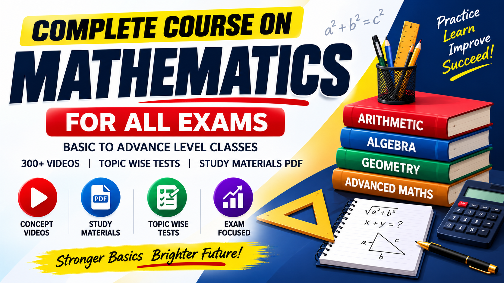 Complete Maths For All Competitive Exams