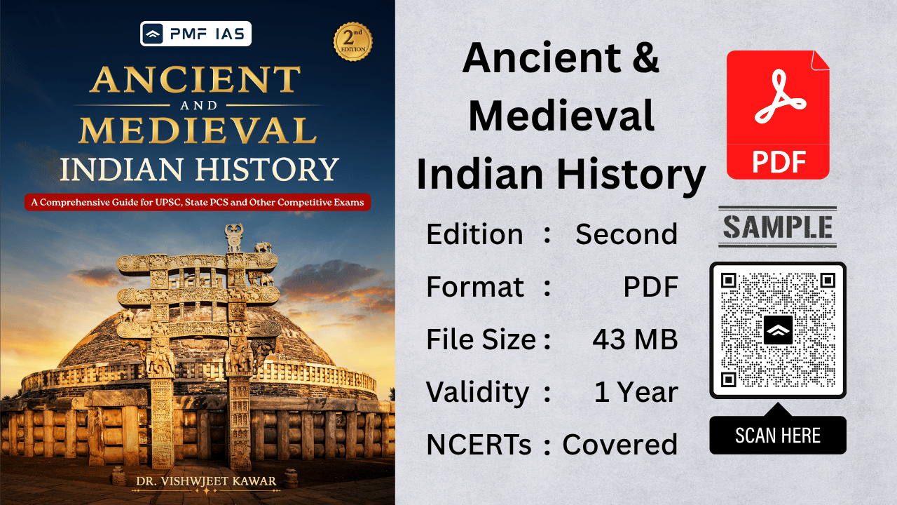 Ancient and Medieval Indian History [PDF] for UPSC, State PCS & Other Competitive Exams