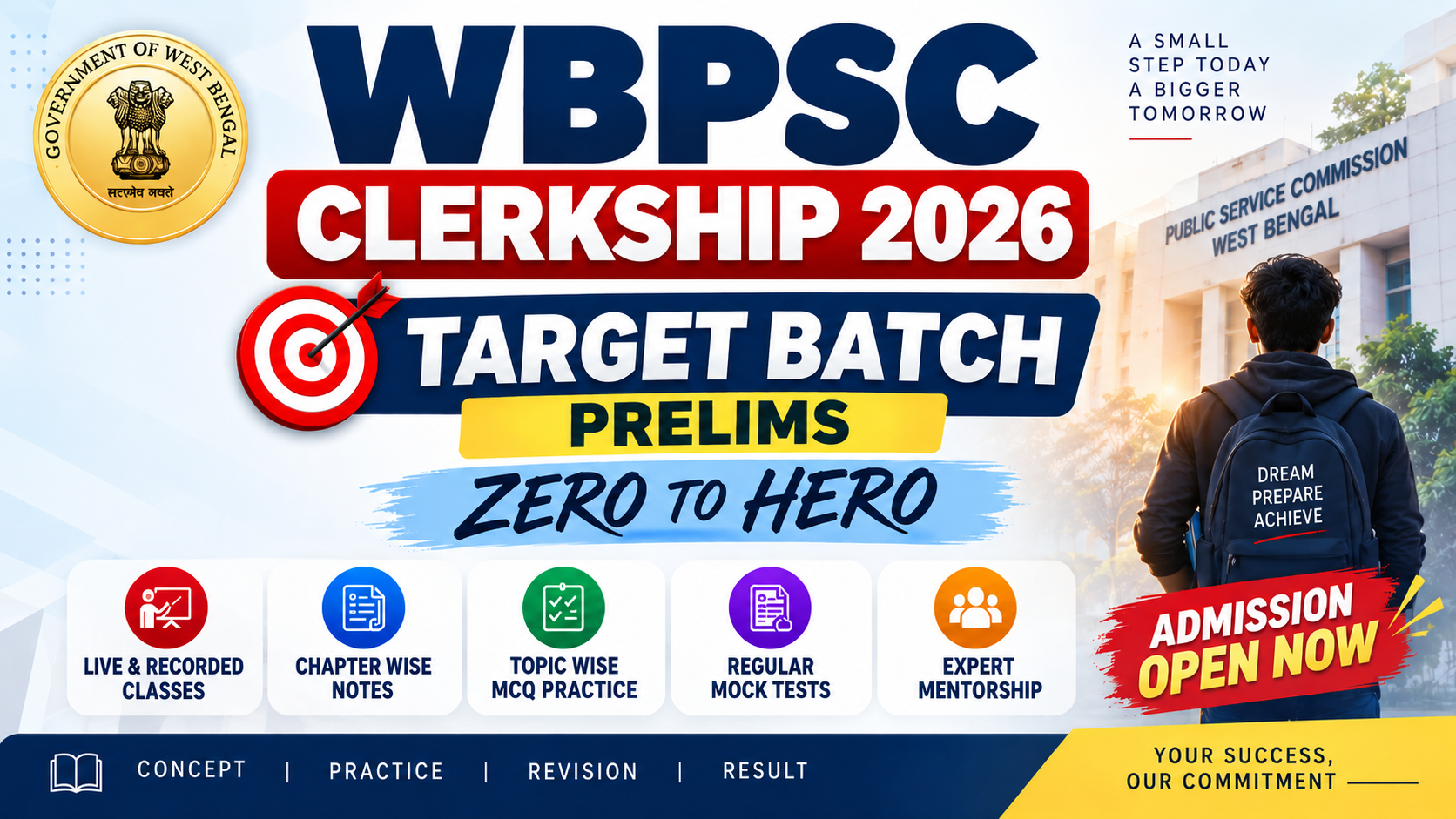 WBPSC CLERKSHIP 2026 PRELIMS