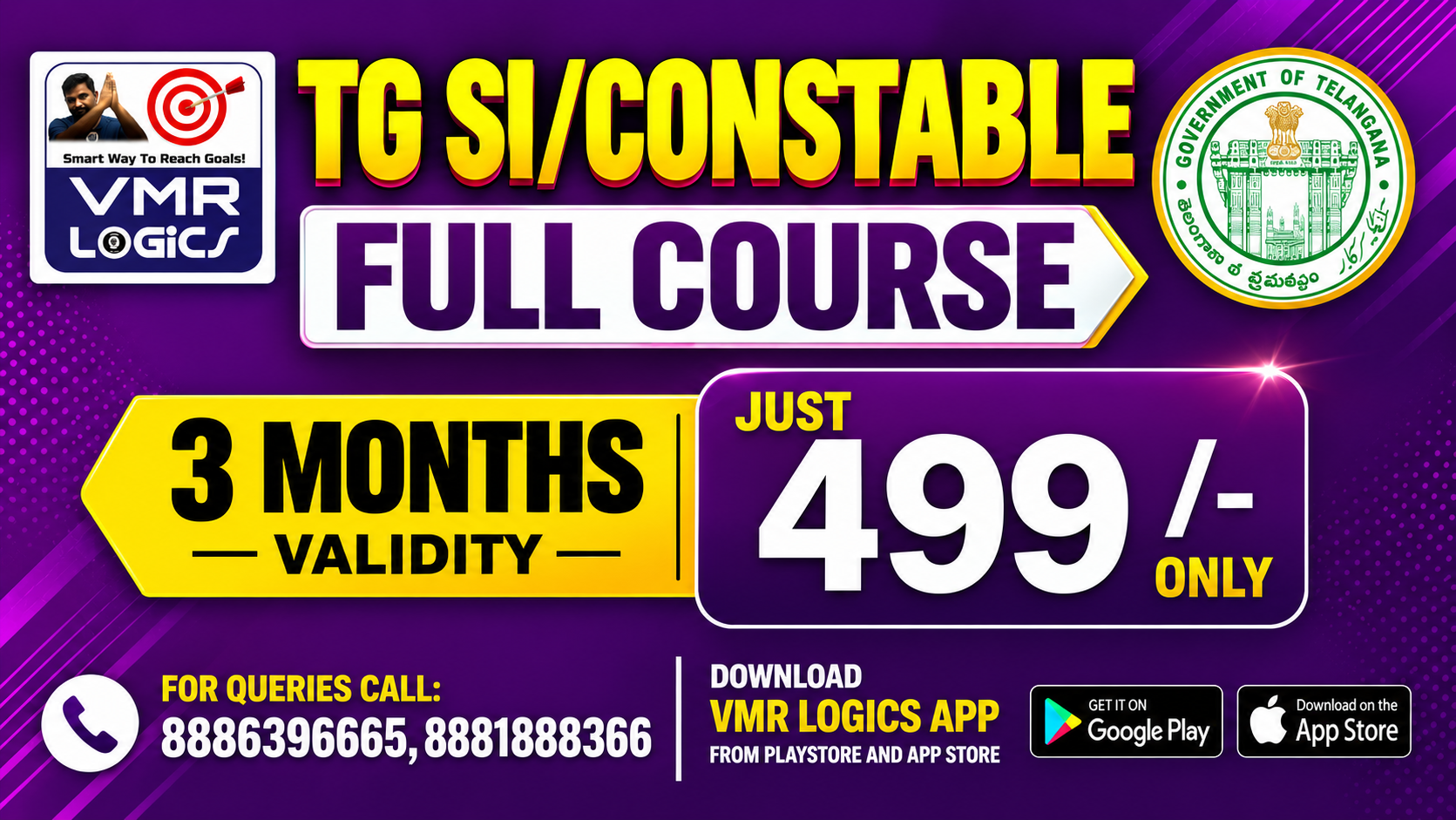 TG SI/CONSTABLE FULL COURSE 100 DAYS