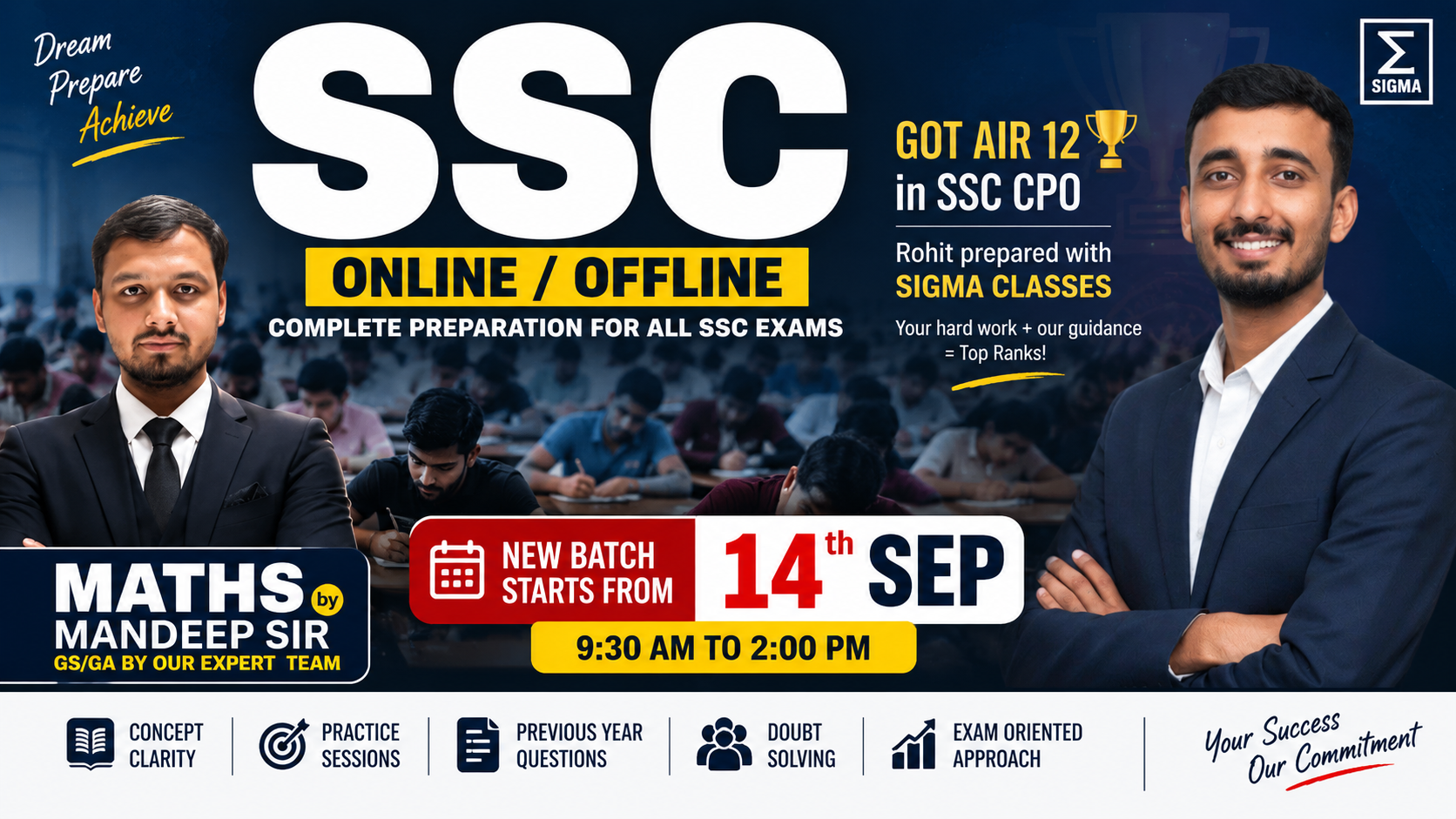 SSC OFFLINE COURSE