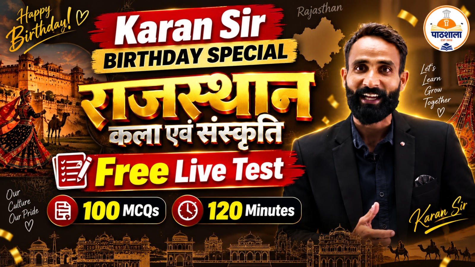 CET Topic Test [Birthday Special]