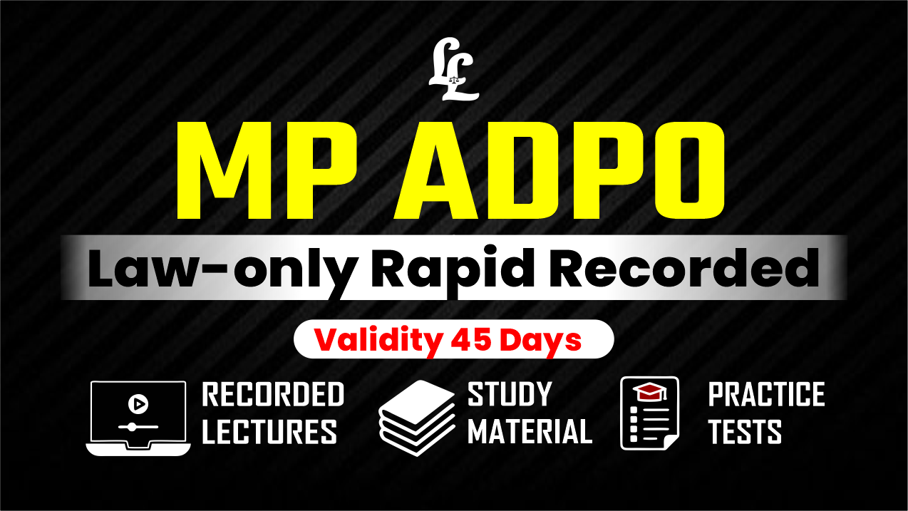 MP ADPO (Law-only Rapid Recorded)
