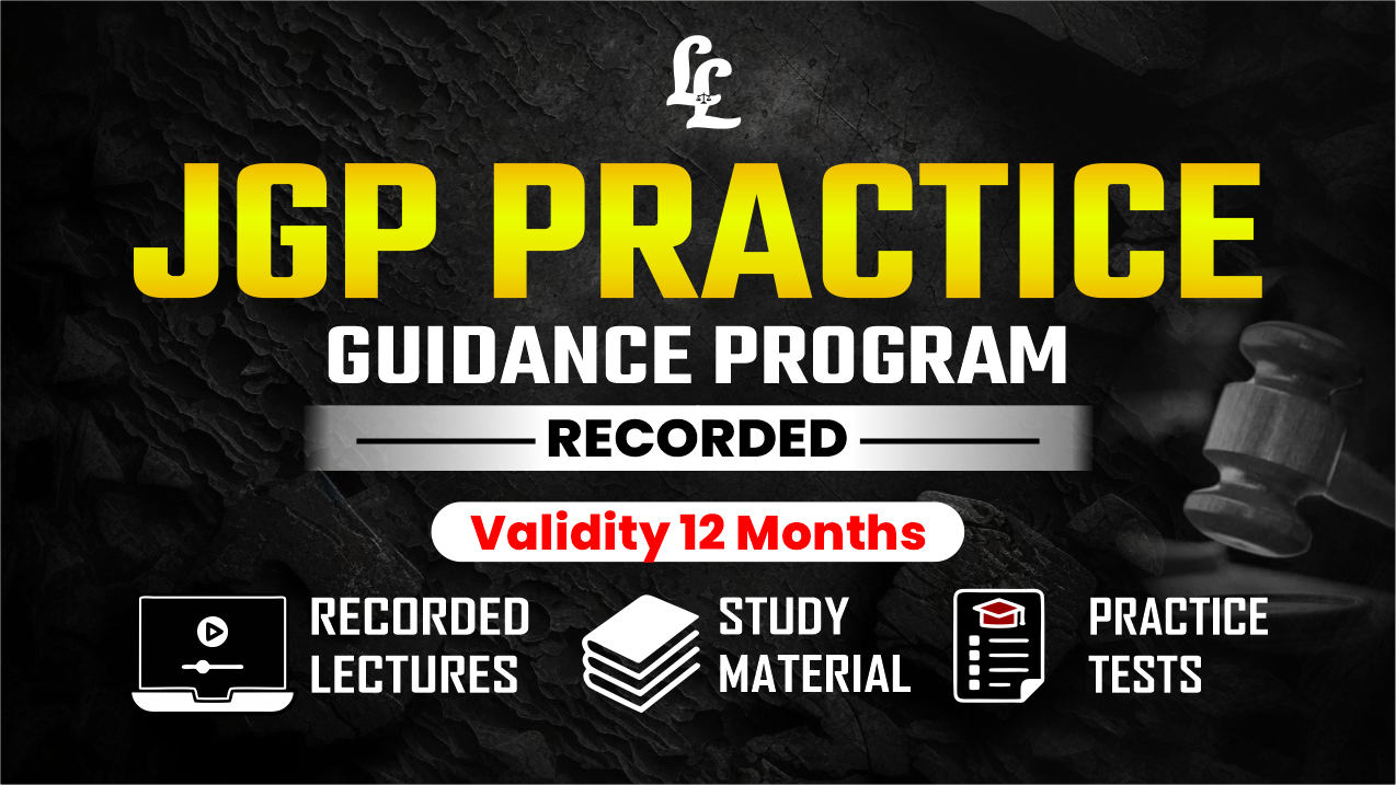 JGP Practice Guidance Program   