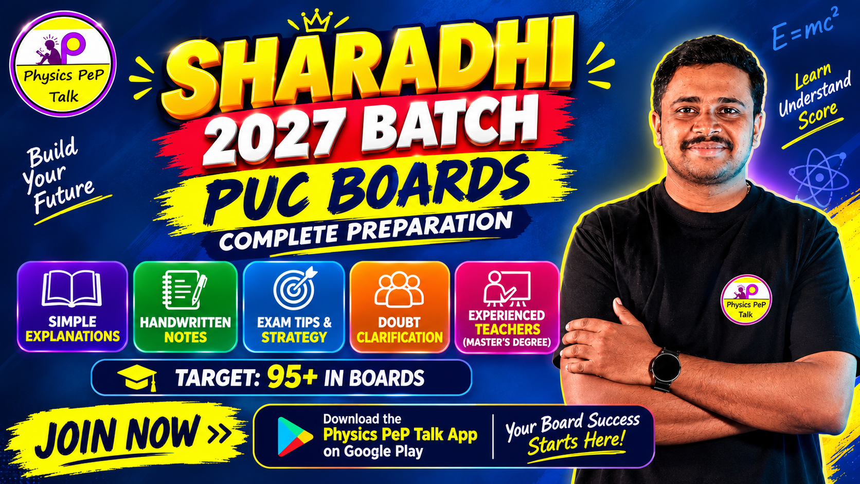 2nd PUC SHARADHI 2027 Boards