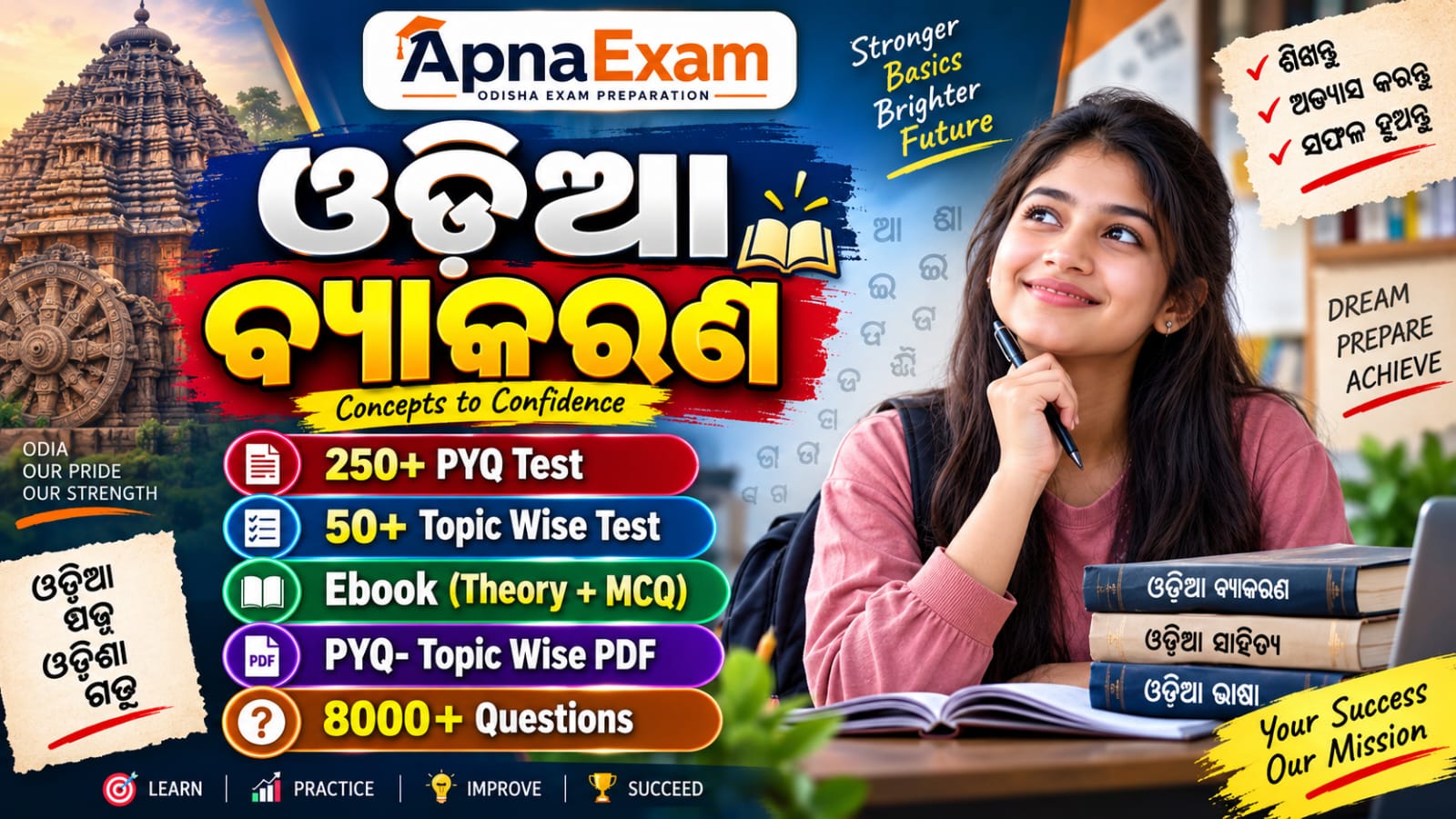 ଓଡ଼ିଆ ବ୍ୟାକରଣ (FOR ALL EXAM)