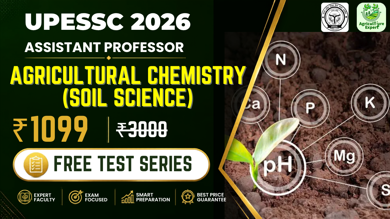 UPESSC 2026 Assistant Professor Agricultural Chemistry