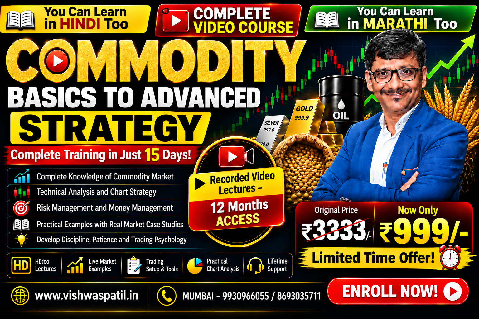 COMMODITY TRADING MASTERCLASS-हिंदी