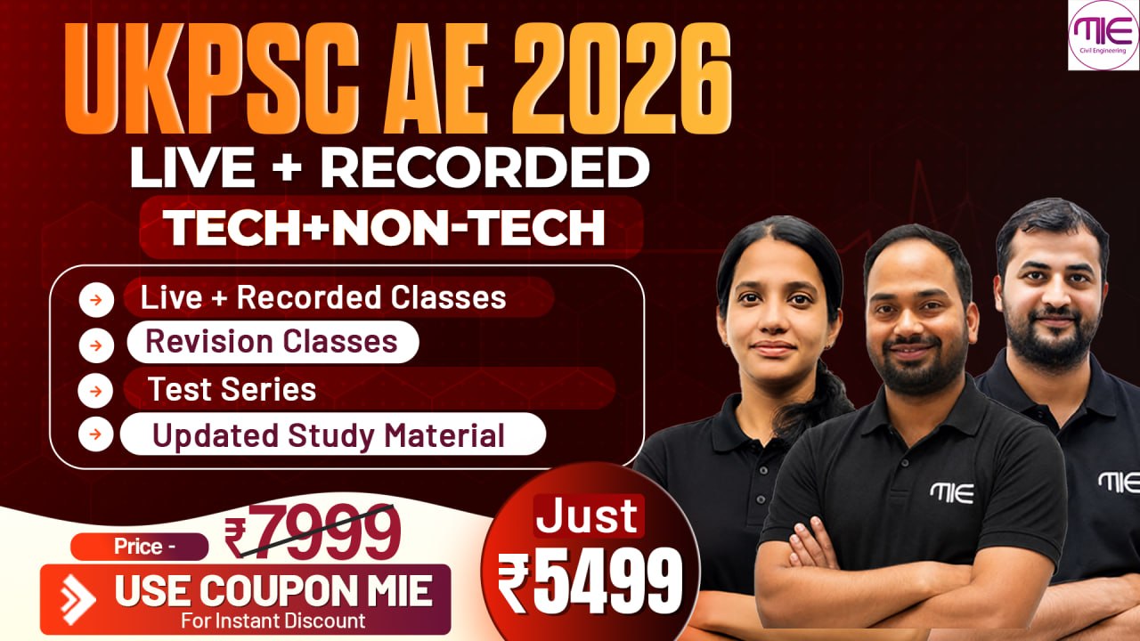 UKPSC AE 2026 Complete Course (Tech + Non-Tech)