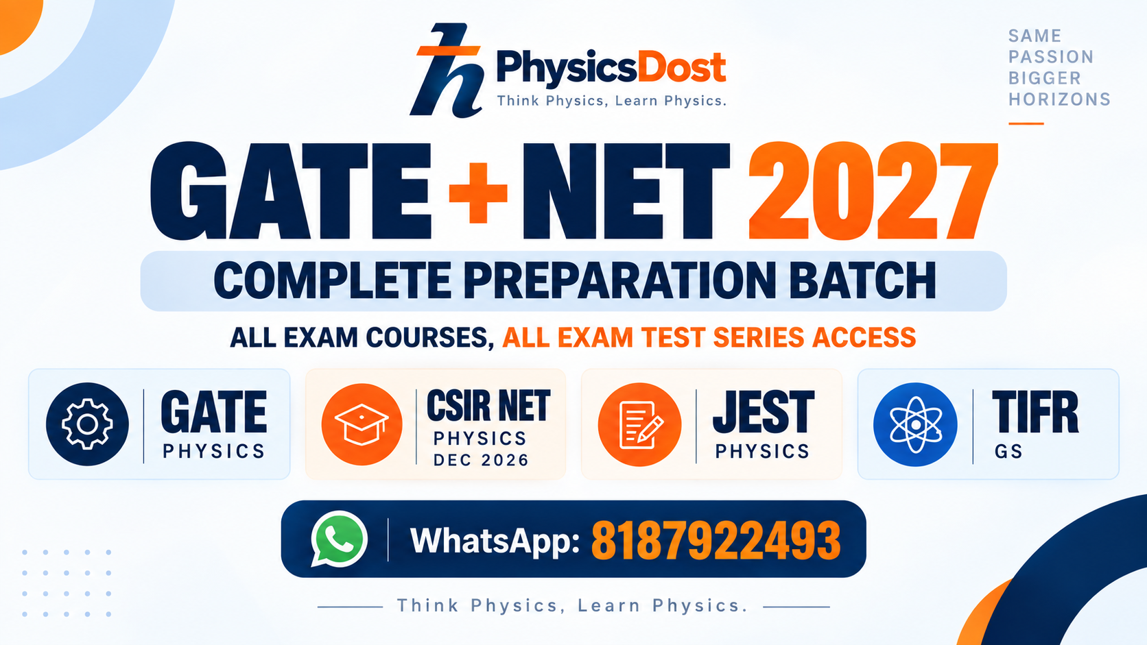 GATE + NET 2027 Batch