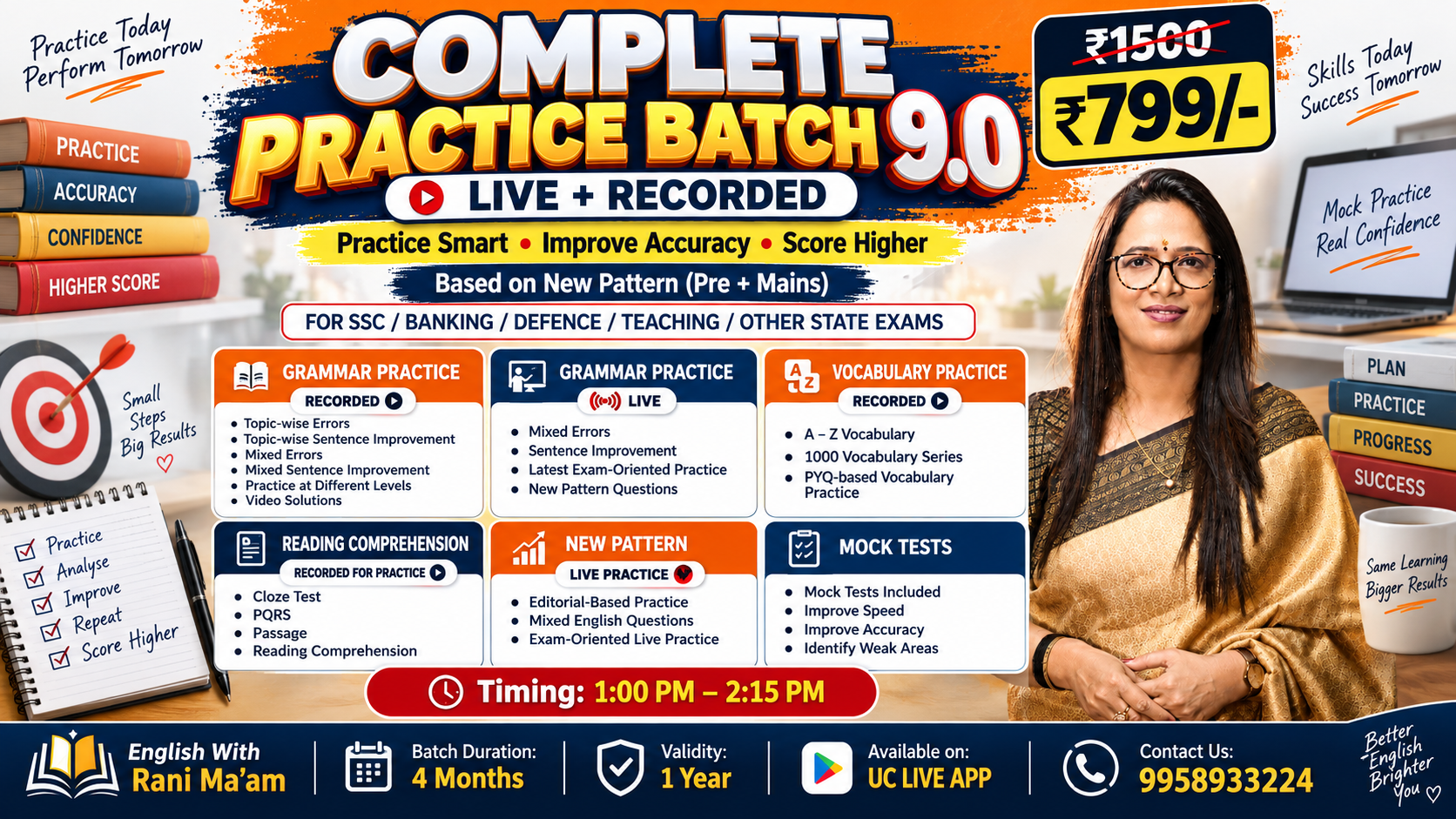 Complete Practice Batch No. 9 (Live)