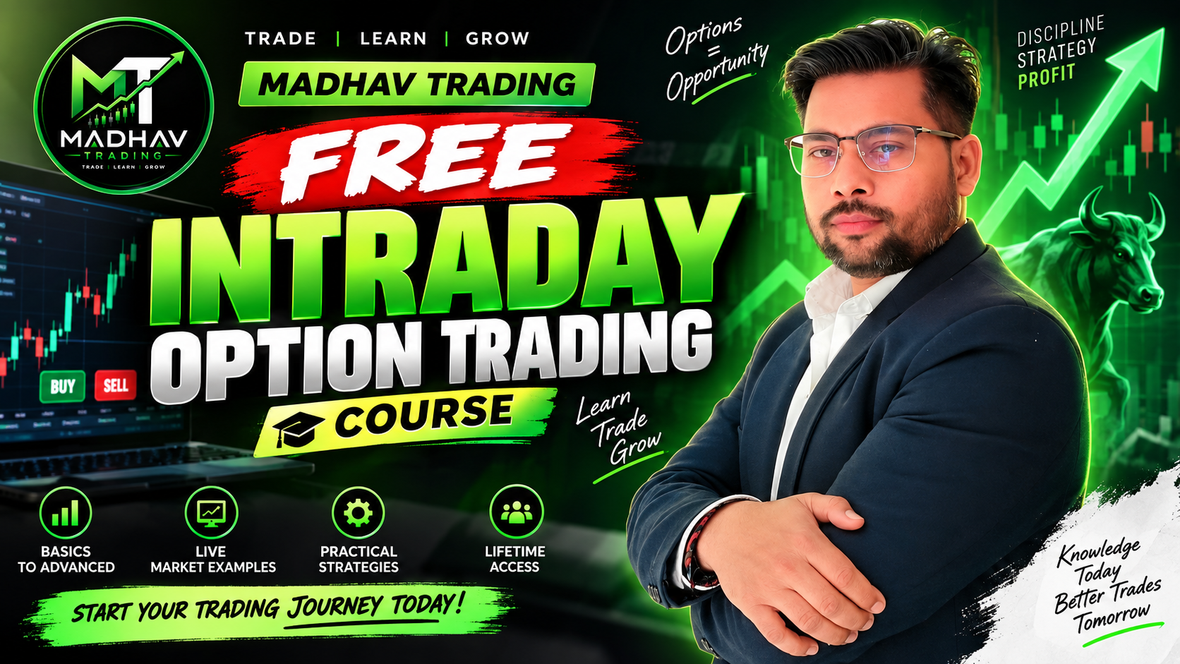Free intraday option  trading course