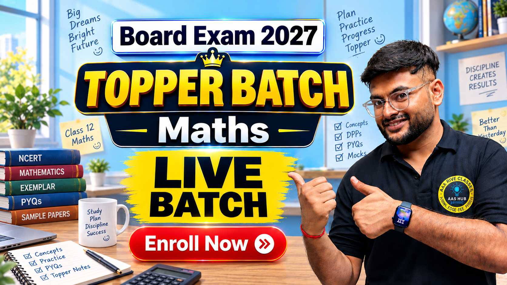 Class 12 Mathematics – Topper Batch (Session 2026-27)