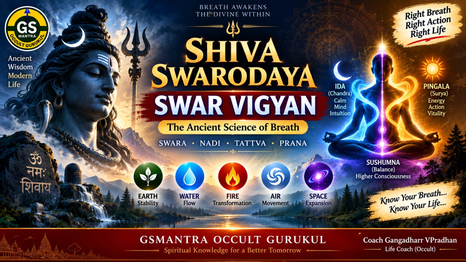 ଶିବ ସ୍ୱରୋଦୟର ଗୁପ୍ତ ଜ୍ଞାନ | SWAR VIGYAN | ସ୍ୱର, ନାଡି ଓ ତତ୍ତ୍ୱ |