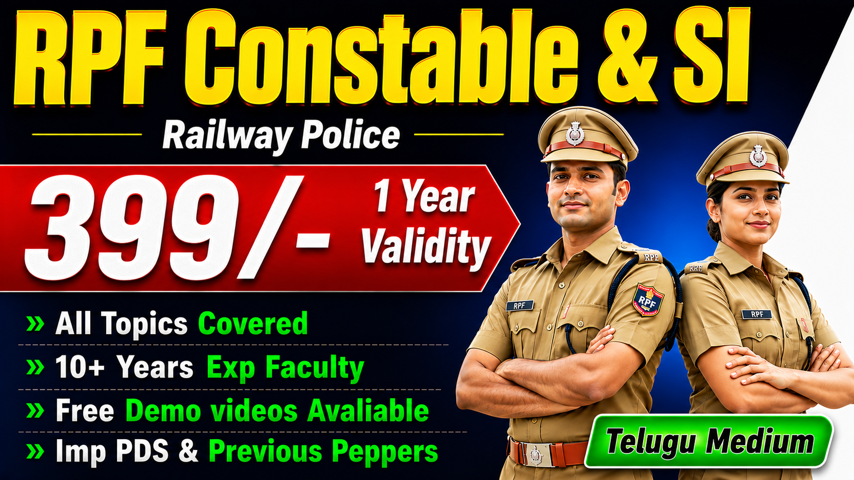 RPF SI & CONSTABLE 