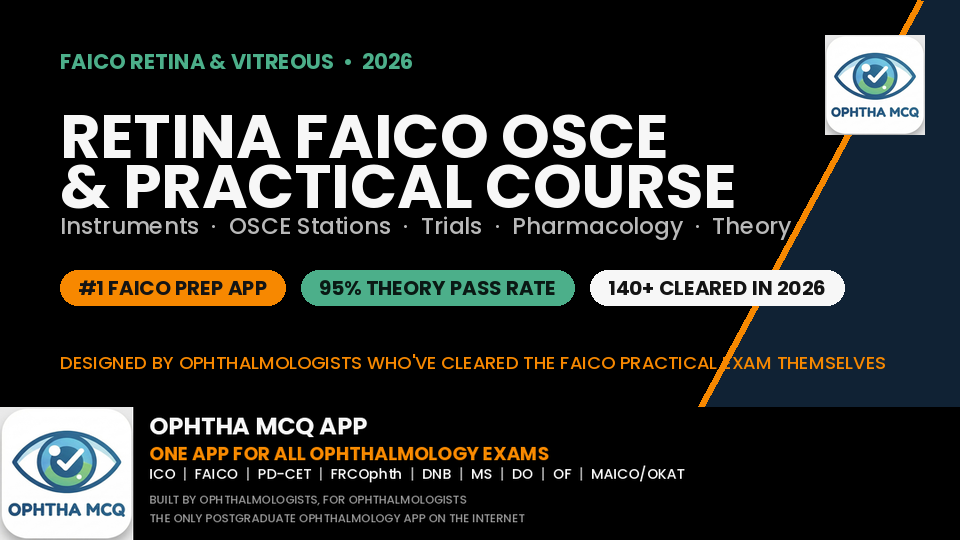 Retina FAICO OSCE & Practical Course | OphthaMCQ