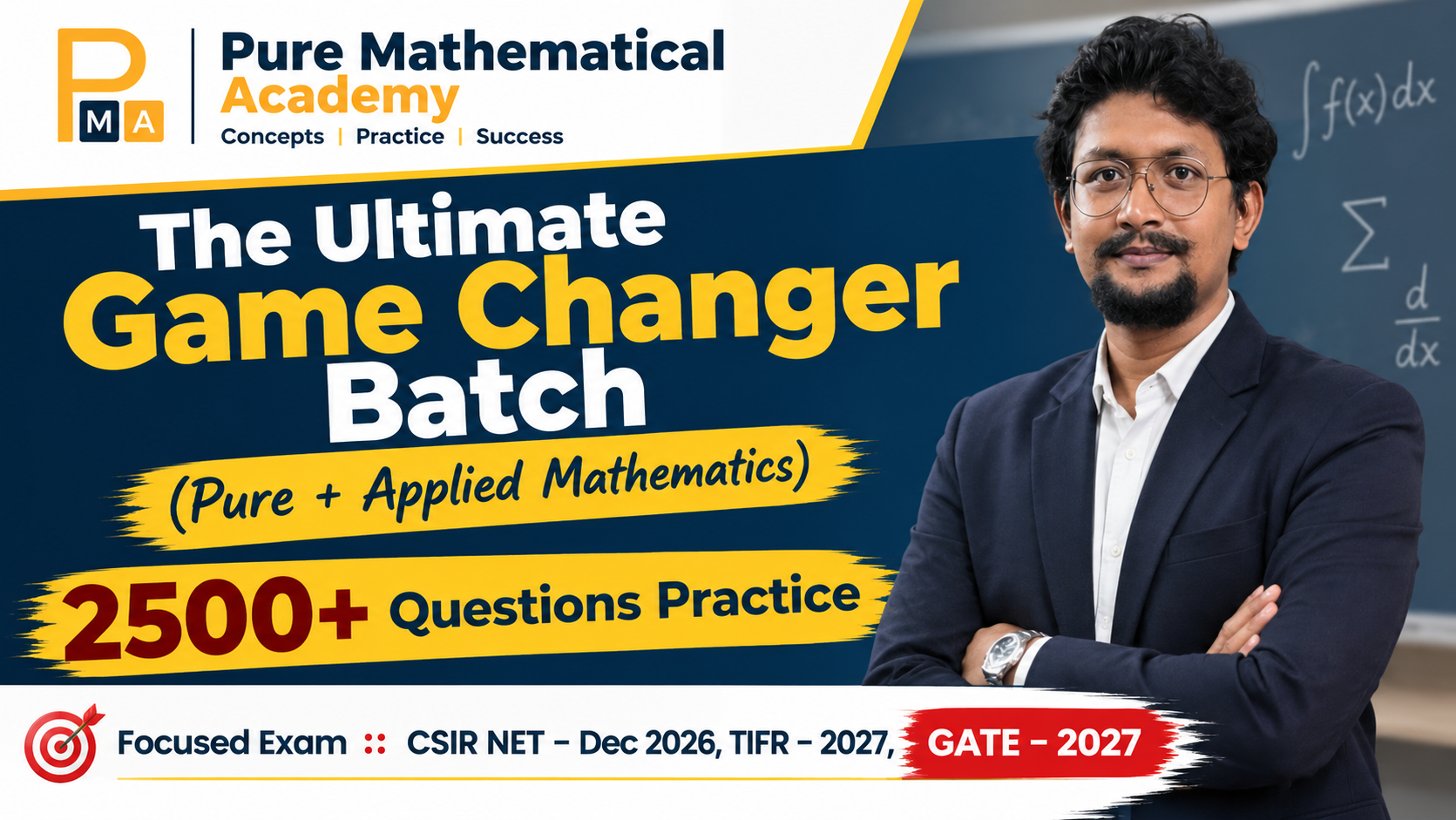 The Ultimate GAME Changer (CSIR NET DEC 2026 , TIFR 2027 & GATE 2027))