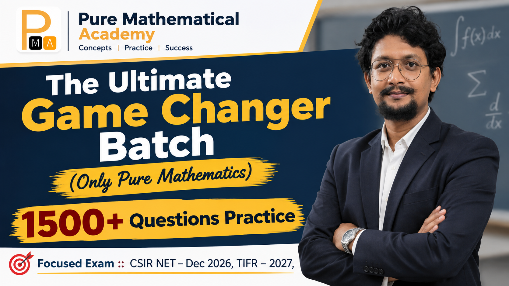 The Ultimate GAME Changer (CSIR NET DEC 2026 & TIFR 2027))