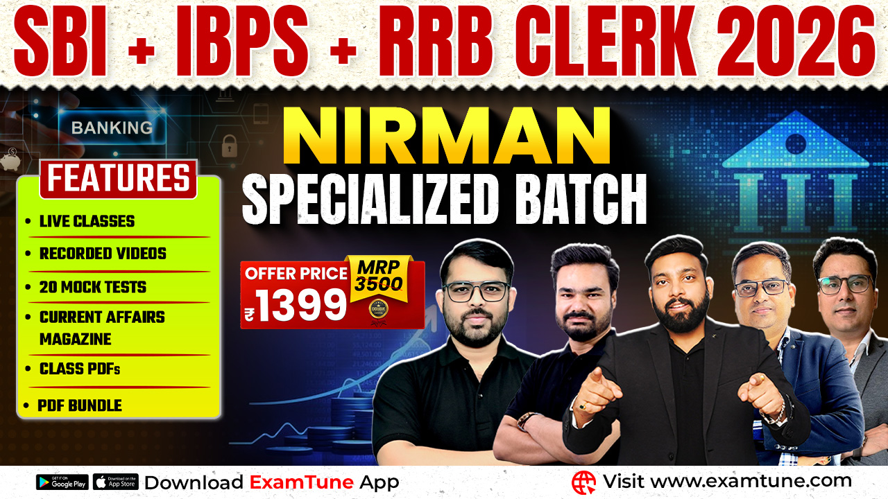 Bank Clerk Foundation Batch 2026 | SBI, IBPS, RRB & RBI Assistant (Nirman) Course