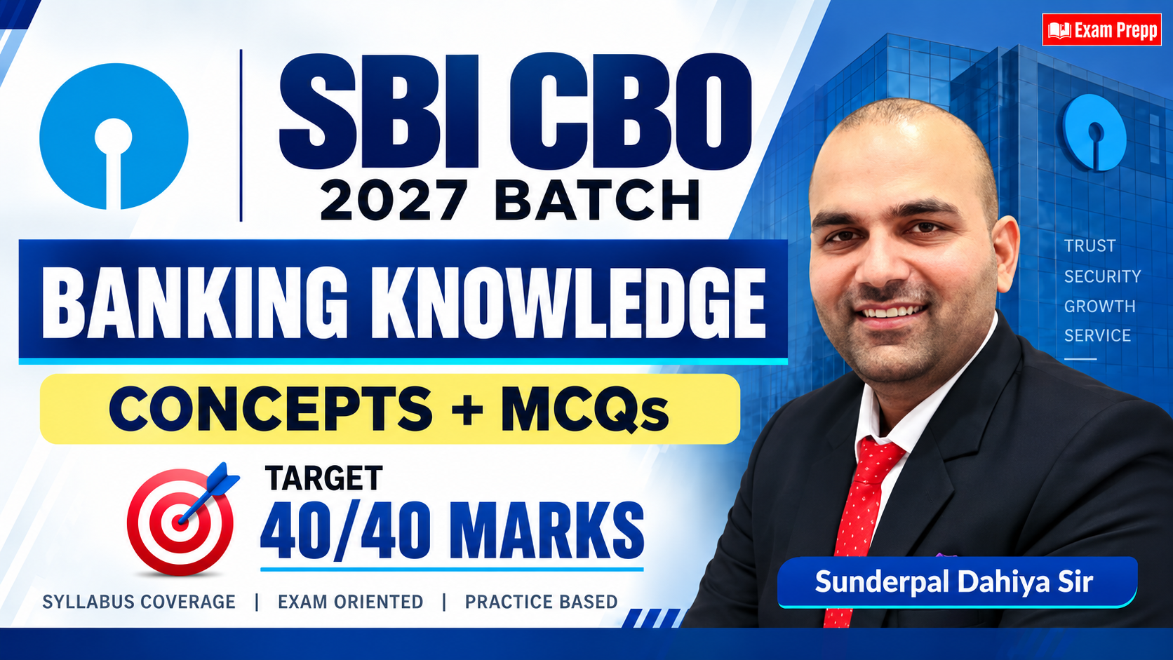 SBI CBO 2027- BANKING KNOWLEDGE