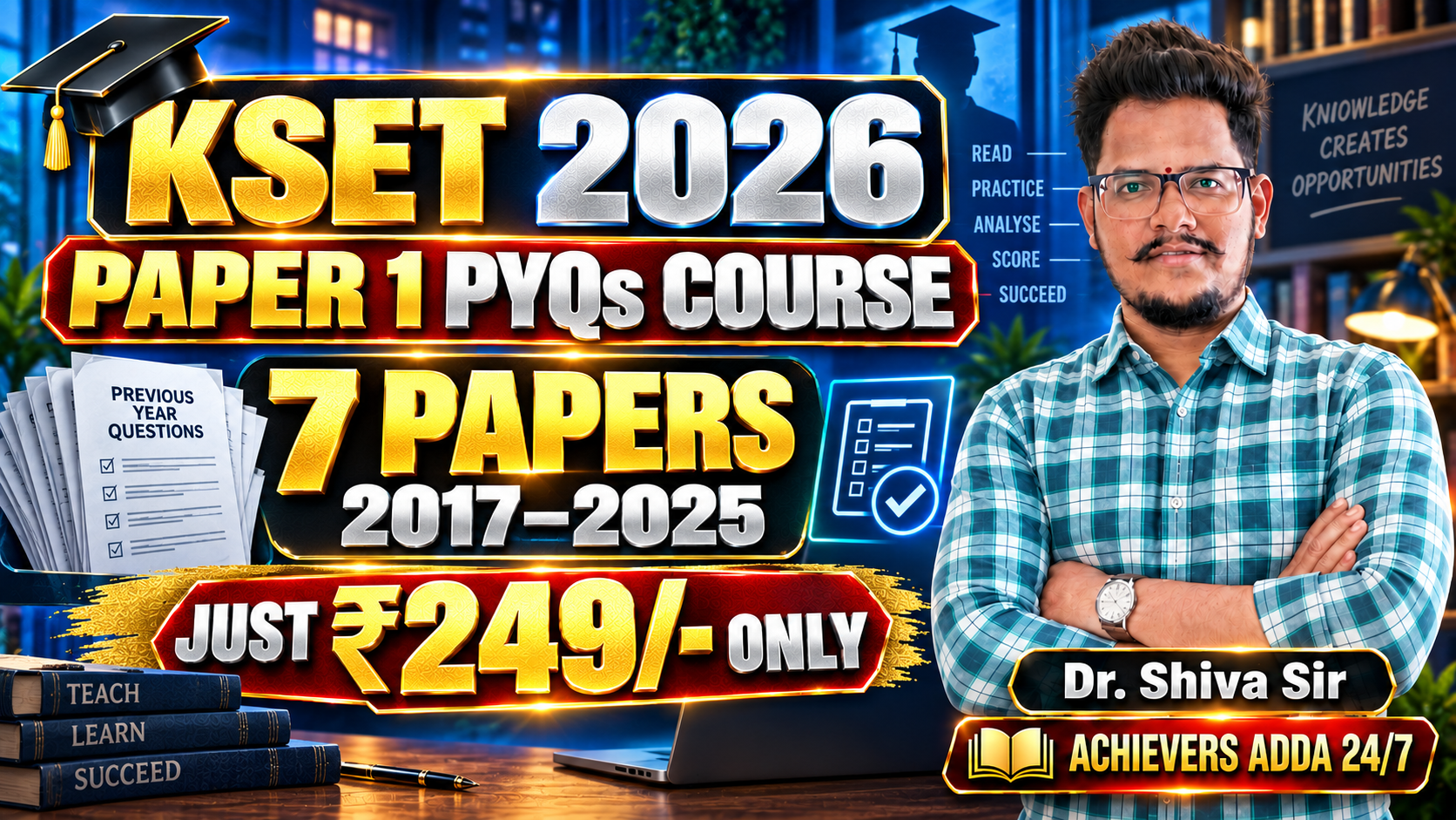 Paper 1 - KSET 2026 PYQs (2017-2025) 