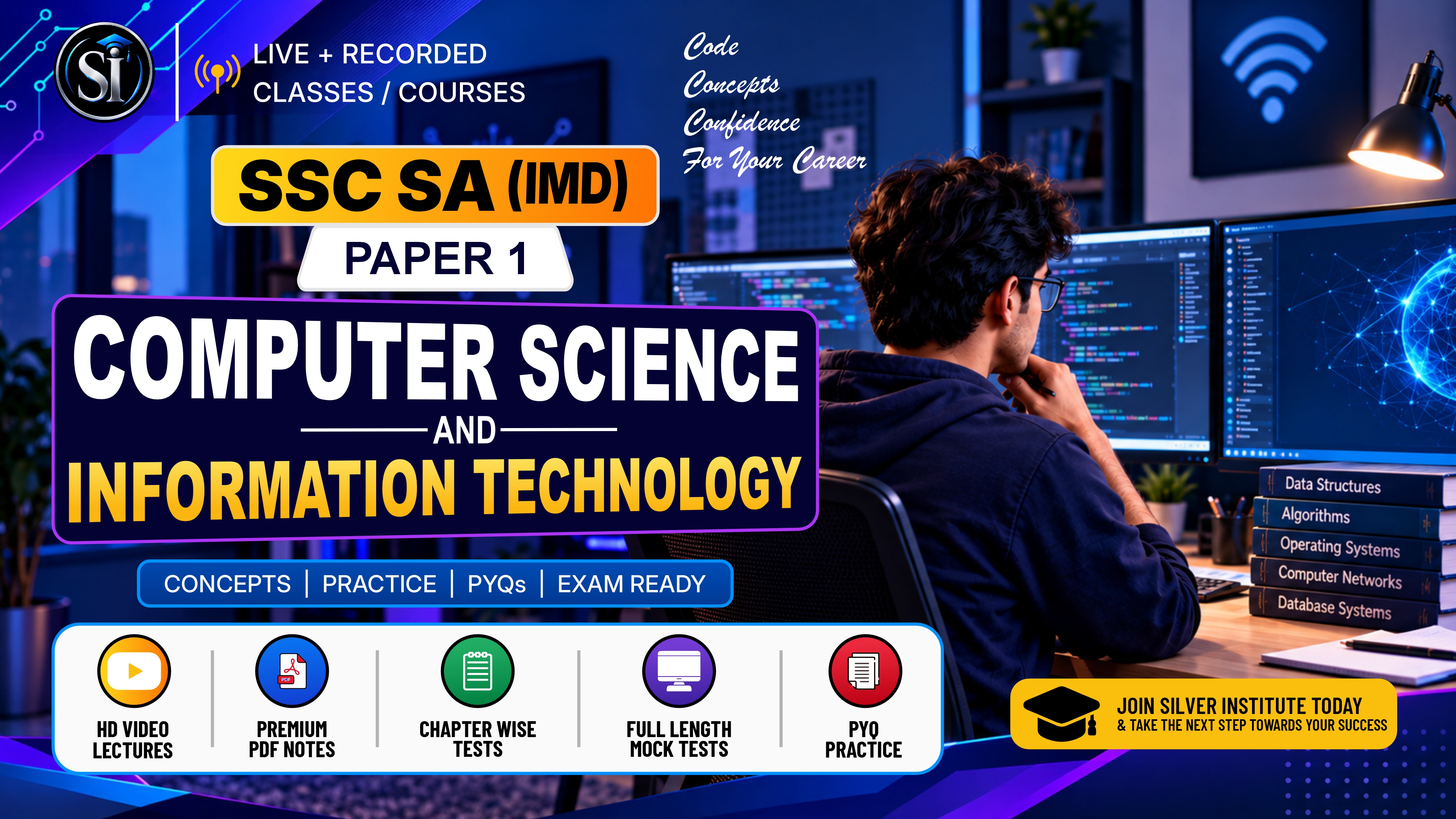 SSC SA IMD Paper 1 Computer Science and Information Technology