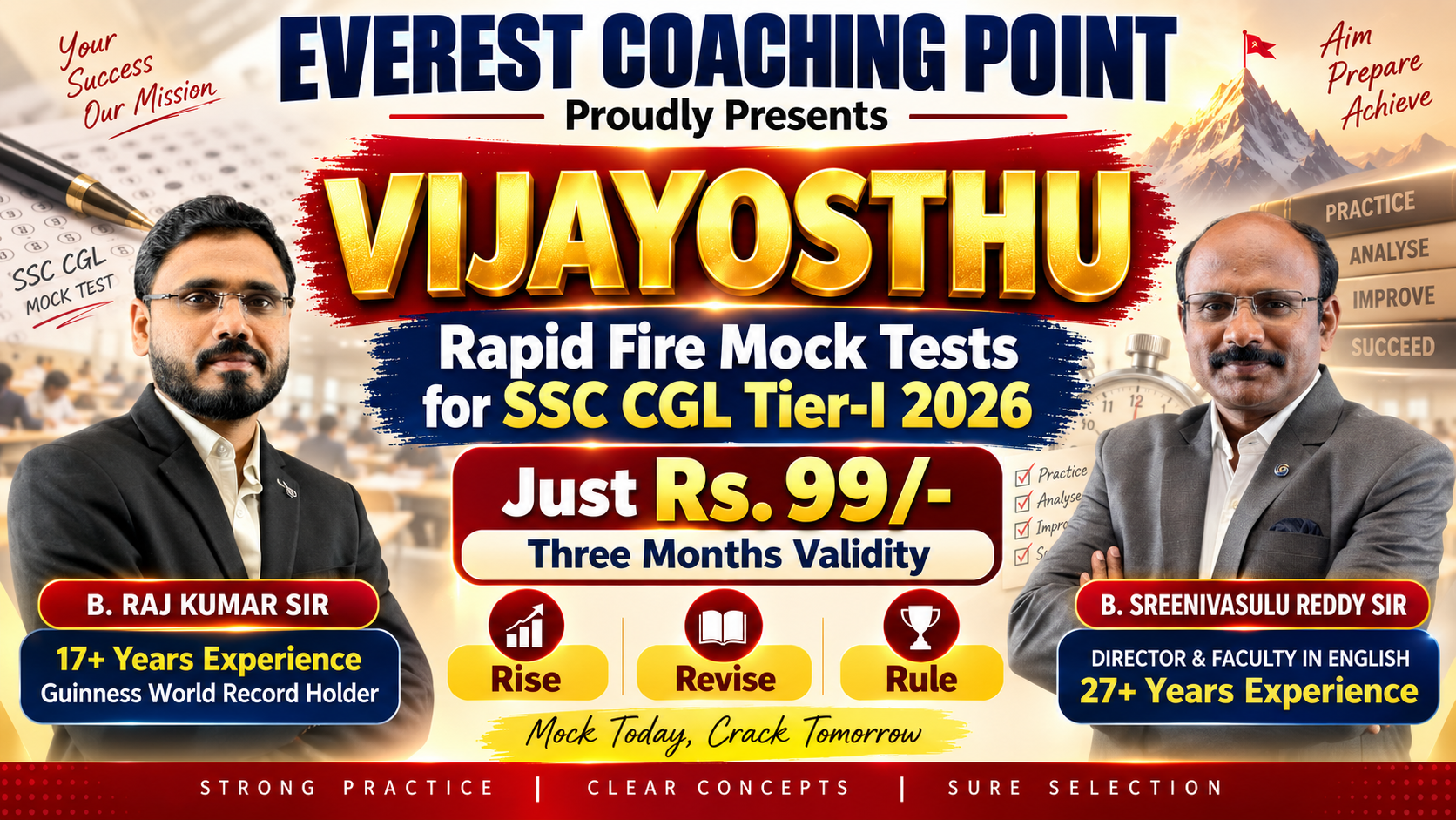 VIJAYOSTHU CGL RAPID MOCK 2026 2.O