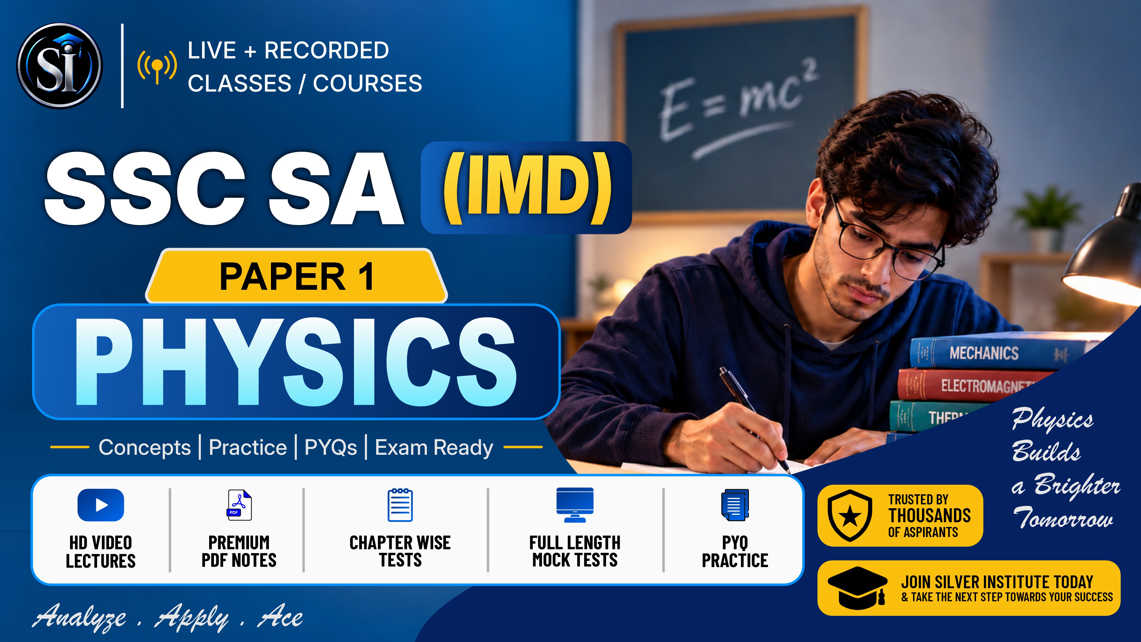 SSC SA IMD Paper-1 Physics