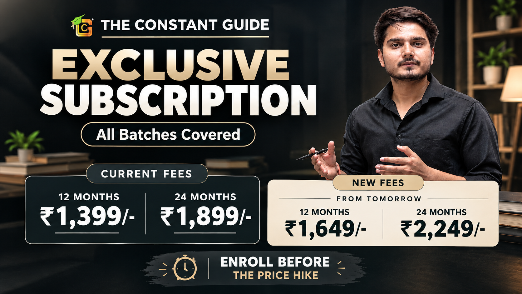 CONSTANT GUIDE EXCLUSIVE SUBSCRIPTION ( Valid for 1 Year )