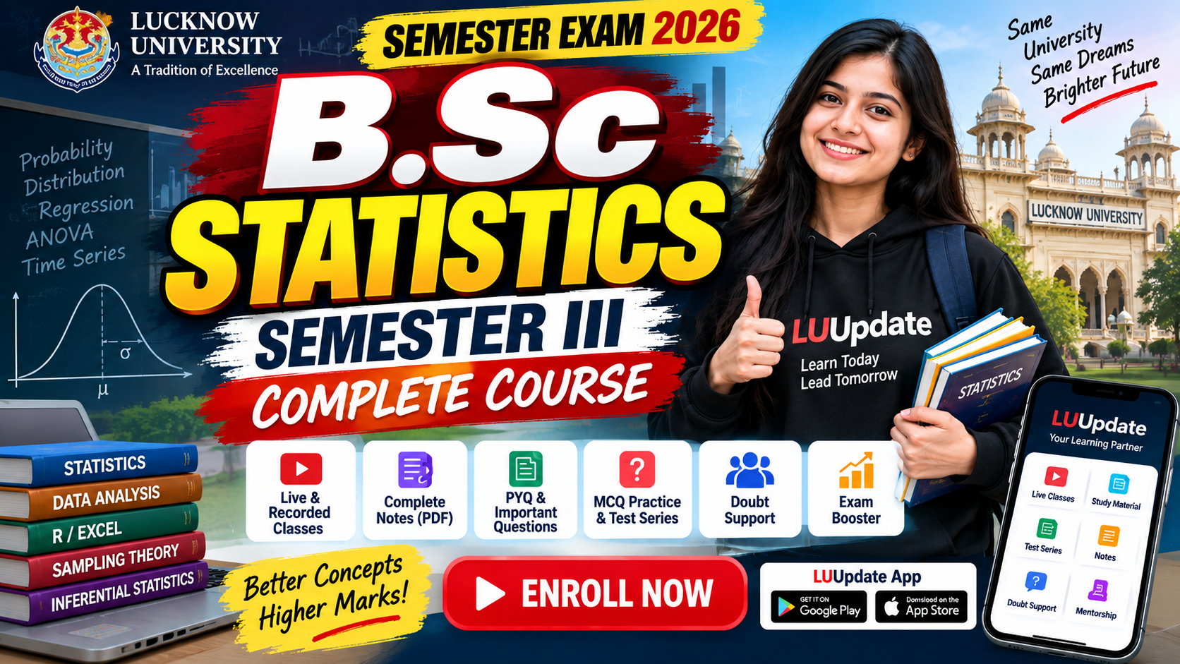 Statistics BSC Sem III