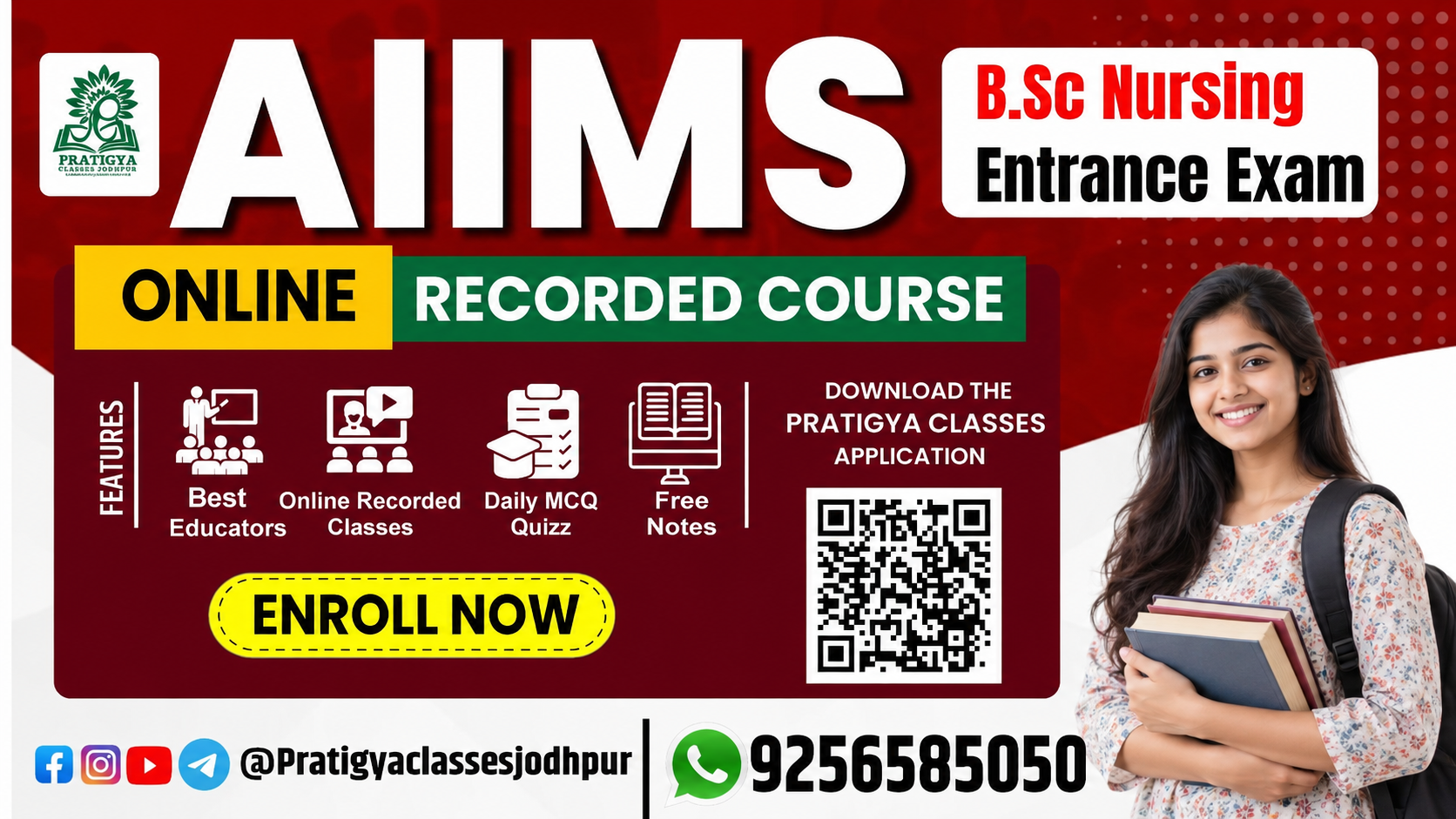 AIIMS B.Sc Nursing Entrance Exam 2027  Recorded 