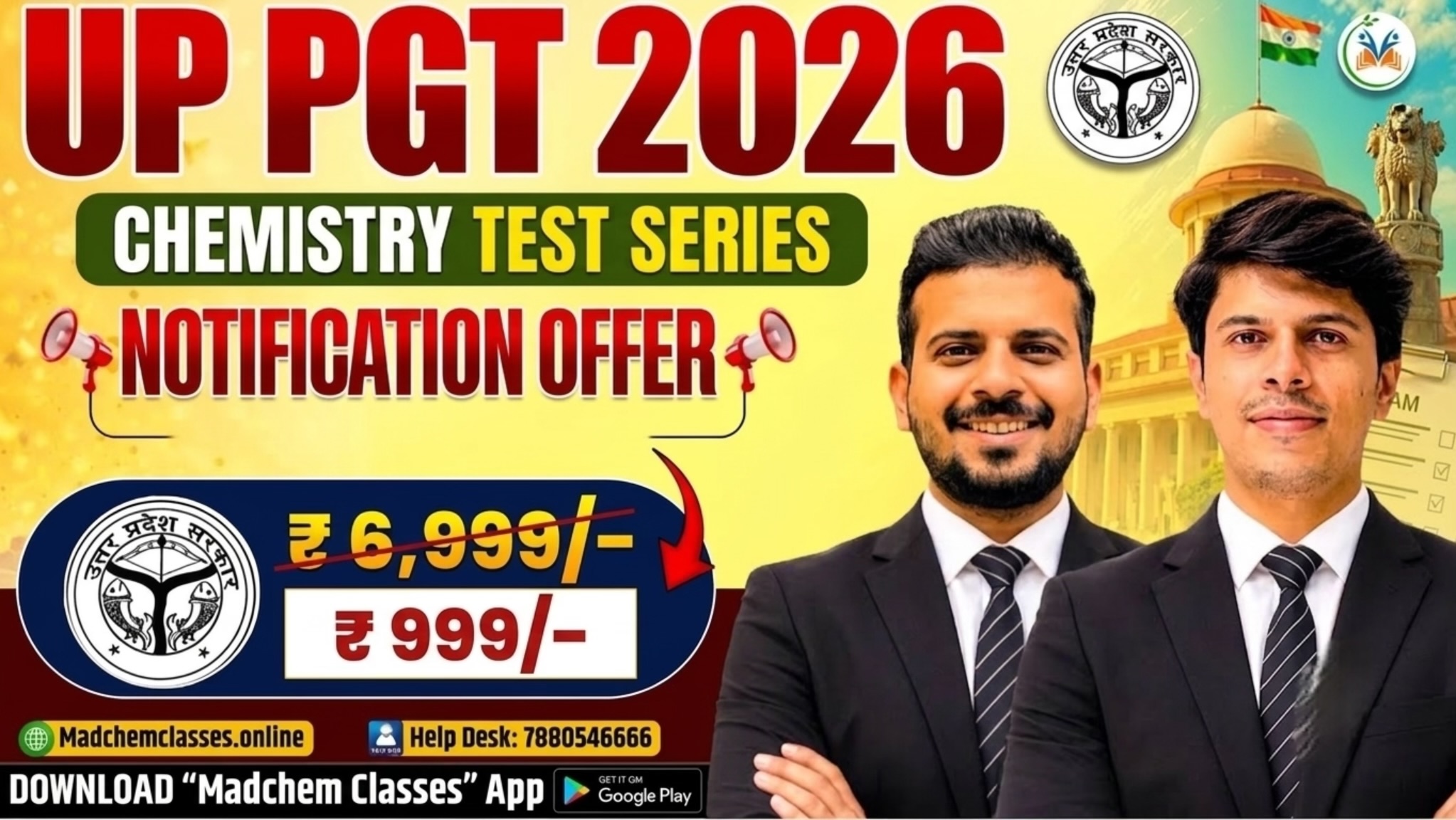 Up PGT chemistry Test Series