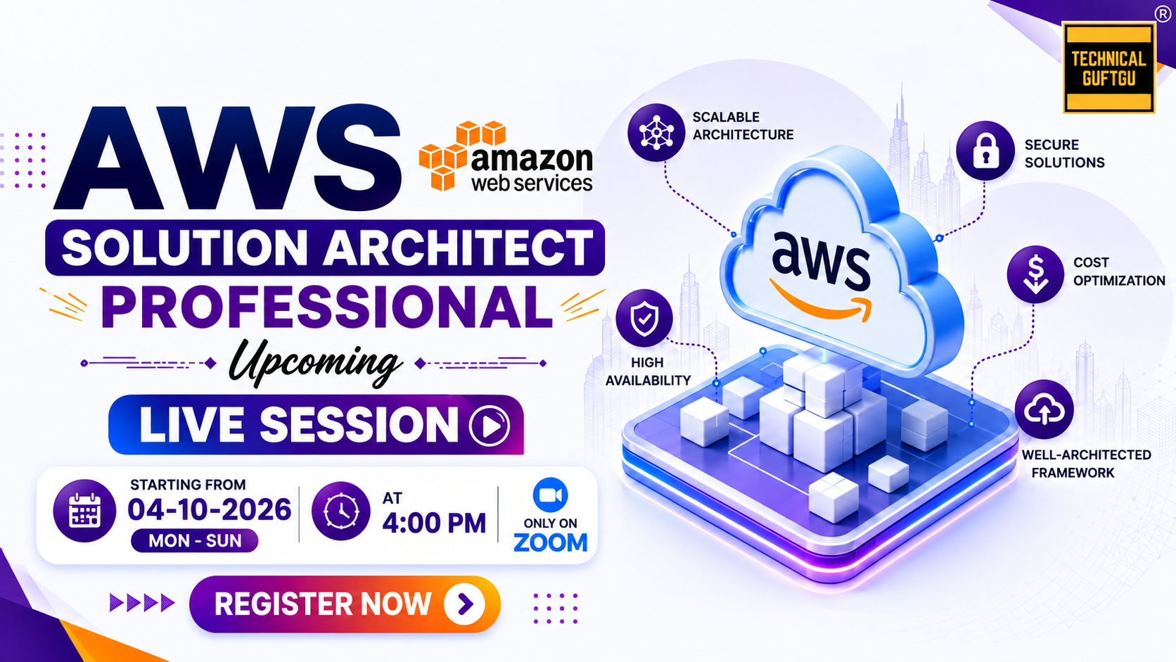 AWS SOLUTION ARCHITECT PROFESSIONAL 04 OCT 2026