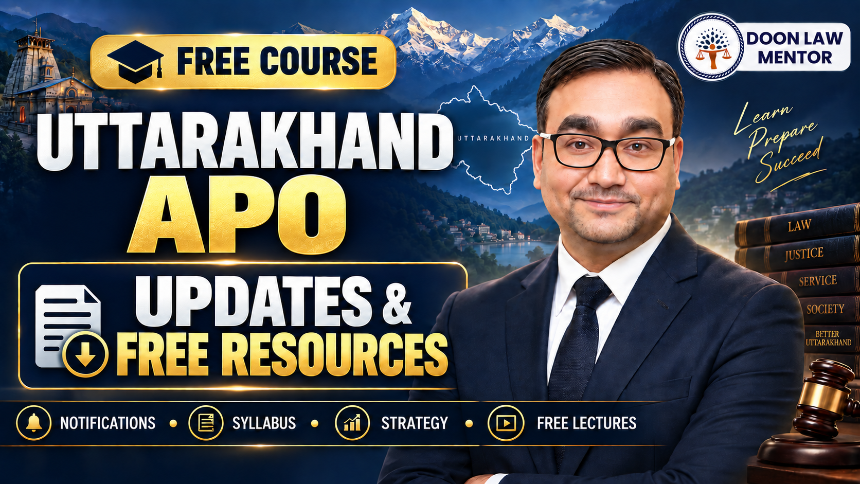 Uttarakhand APO 2026 Updates & Resources Free Course