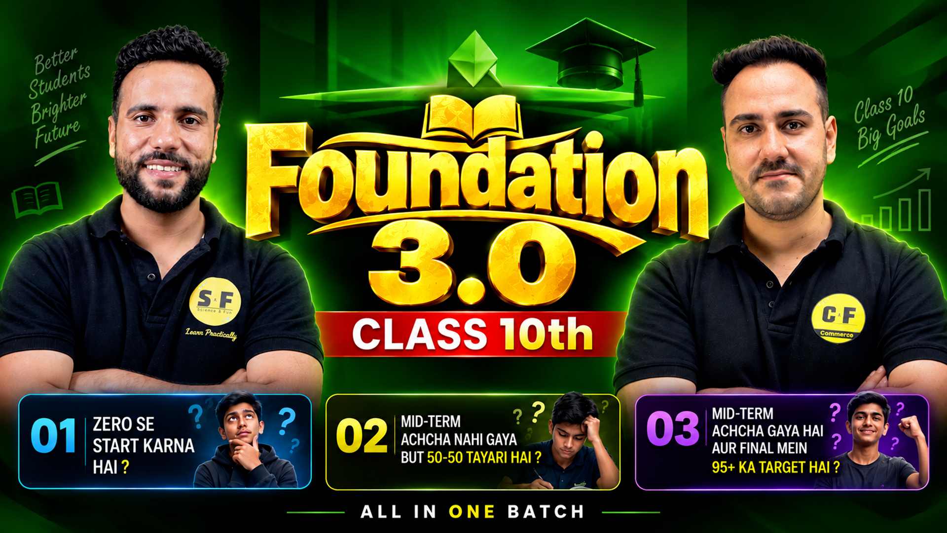 Class 10th (Foundation 3.0 Batch) - Live 2026-27