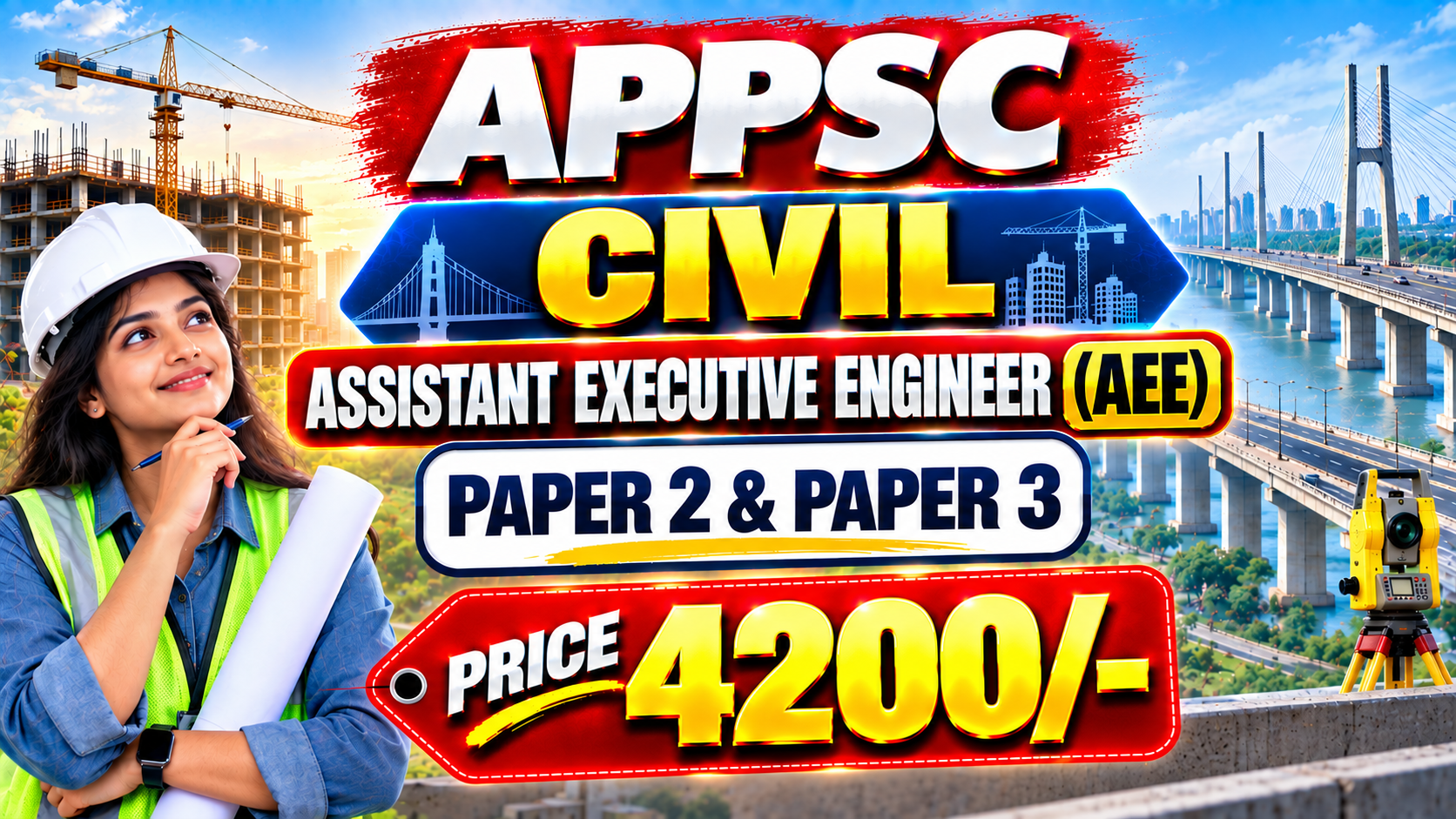 AP CIVIL ASSISTANT EXECUTIVE ENGINEER (PAPER 2 & PAPER 3)