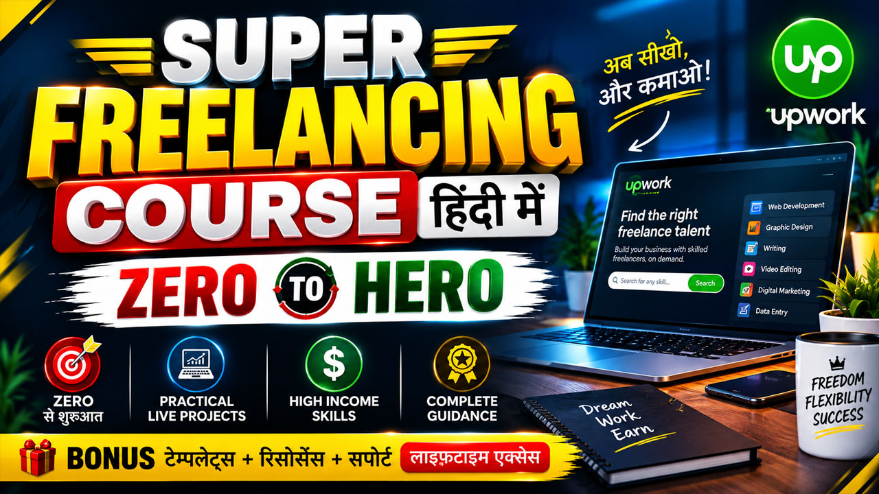 Super Freelancing With AI Course in Hindi ZERO to HERO