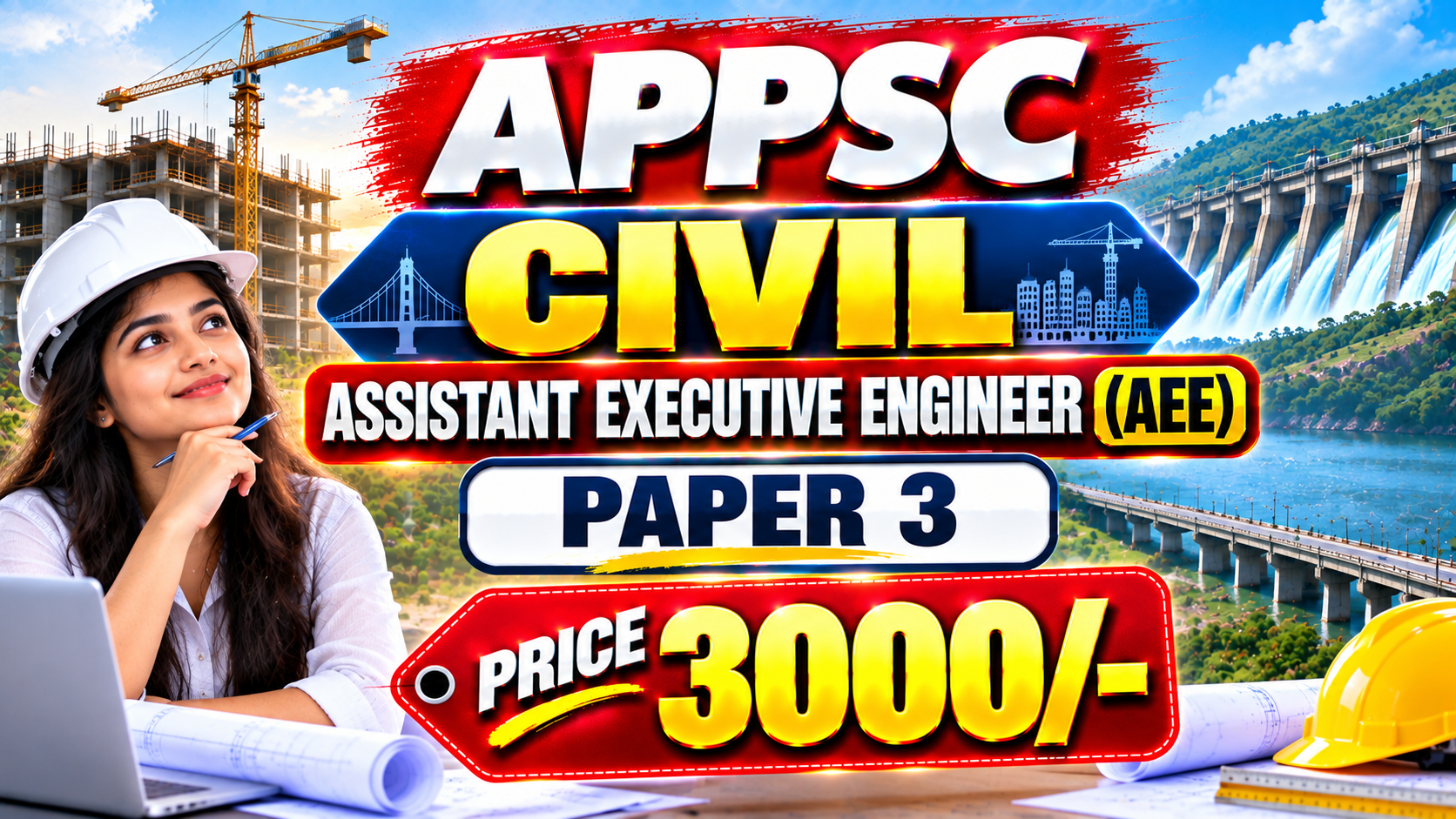 AP CIVIL ASSISTANT EXECUTIVE ENGINEER (PAPER 3)