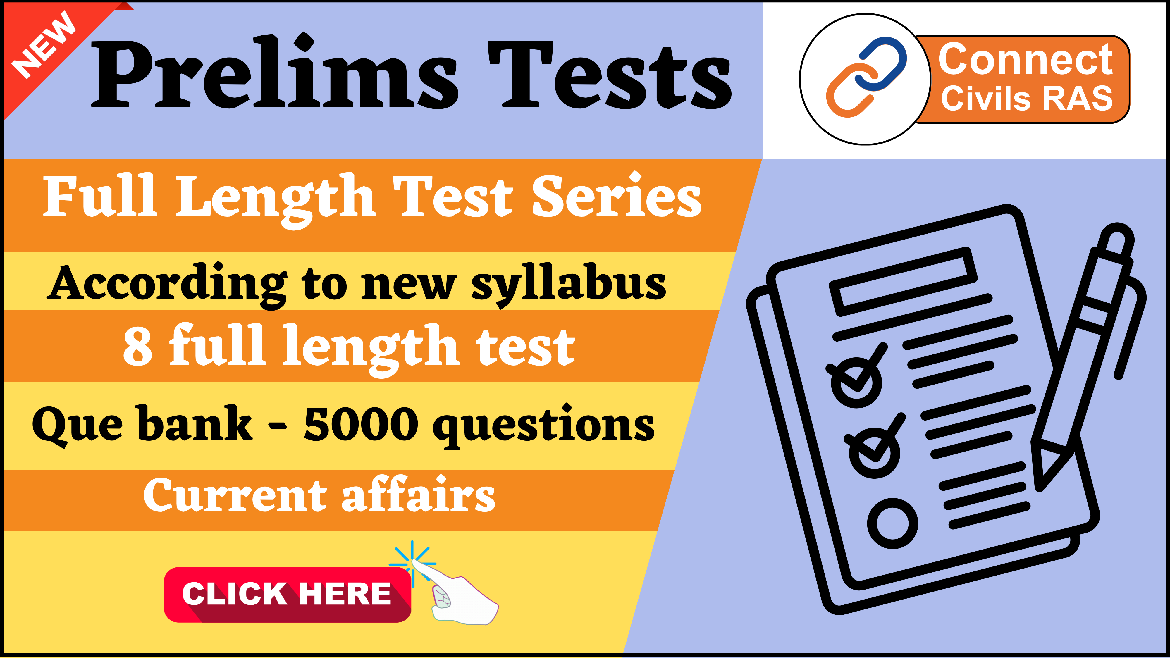 Full length Prelims Test series 2026 (September)