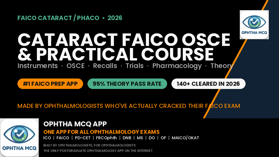 Cataract FAICO OSCE and Practical Course