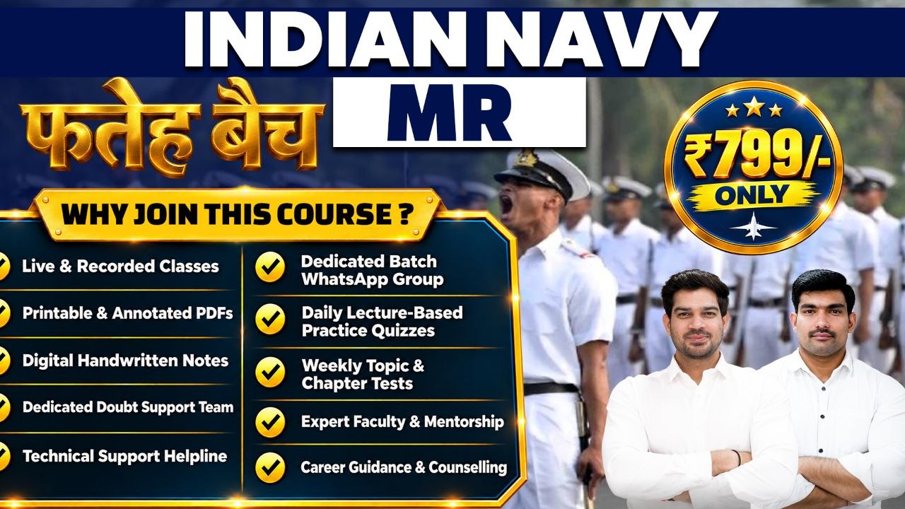(फ़तेह Series) NAVY MR Batch