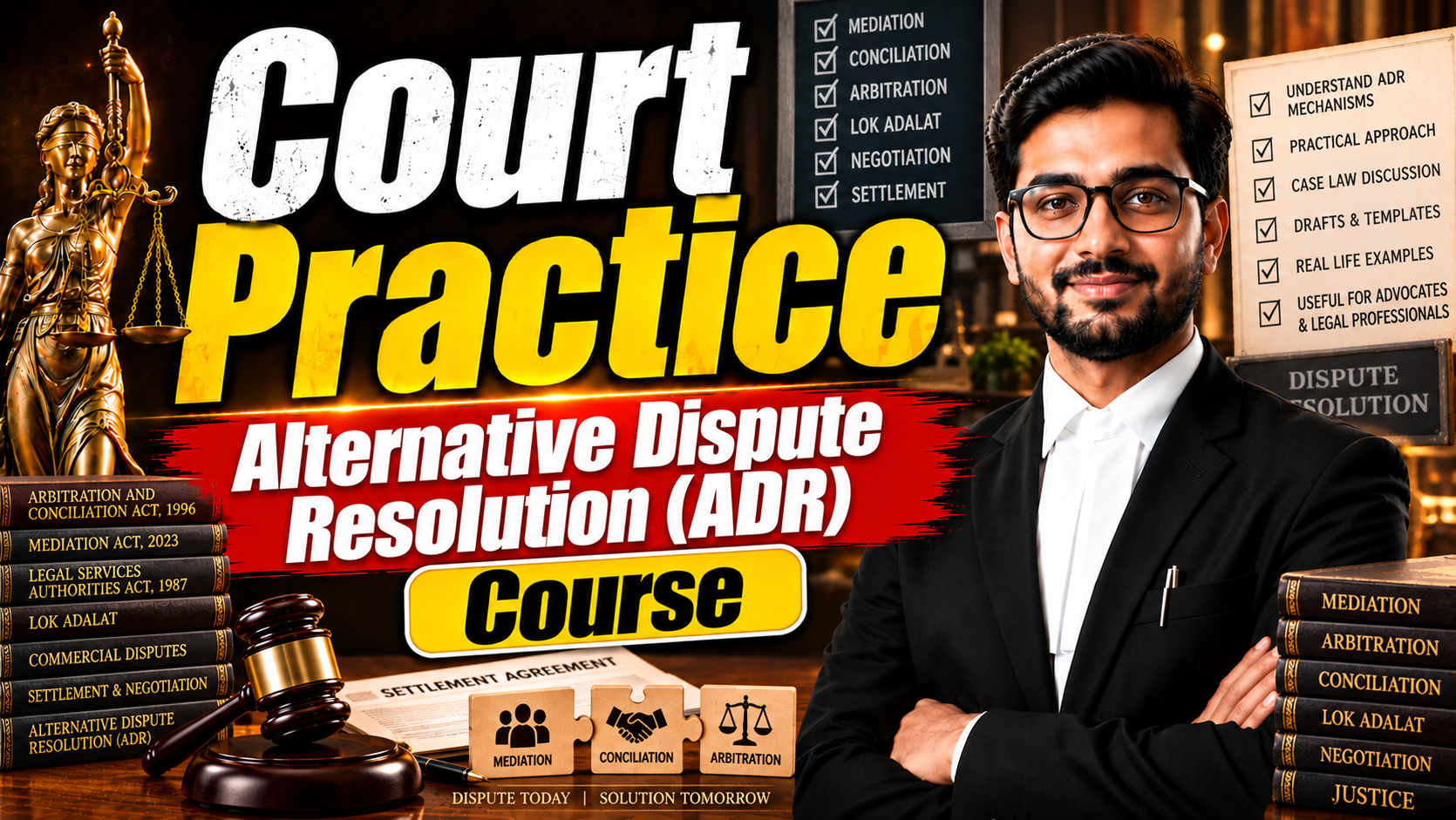 ⚖️ ADR – पर्यायी विवाद निवारण