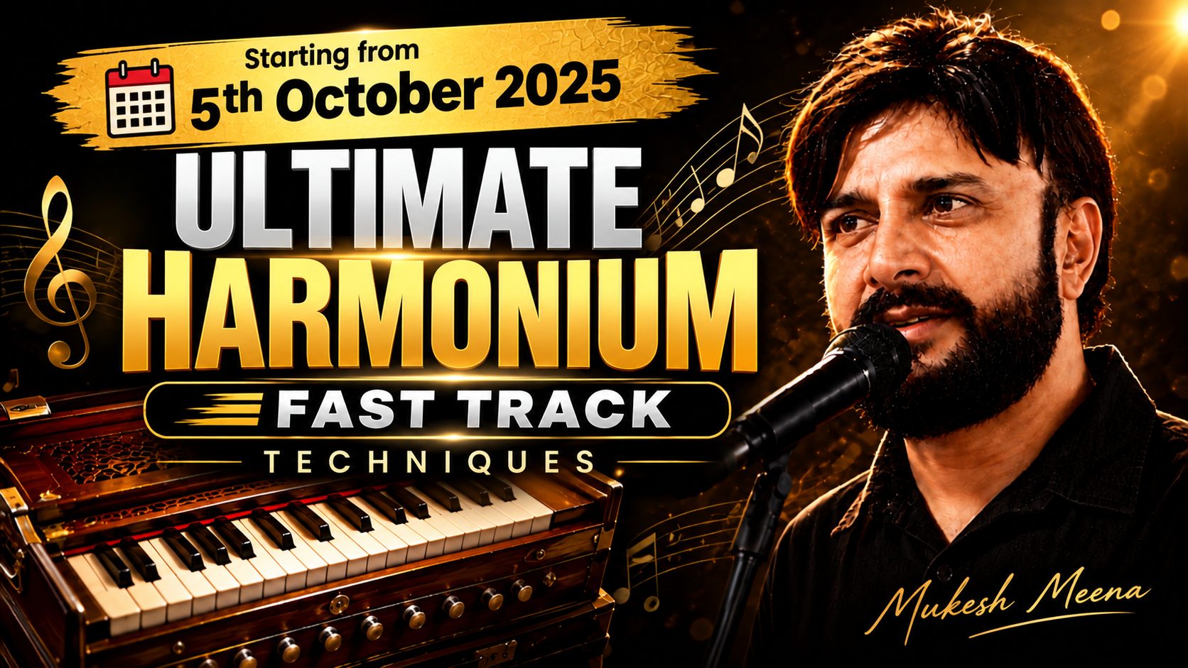 🔴 LIVE  | Oct 2026 Harmonium Fast Track Live Mastery