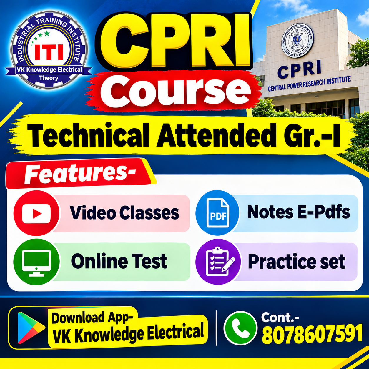 CPRI Technical Attended Gr.-I