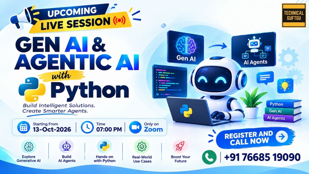 GEN AI AND AGENTIC AI 13 OCT 2026