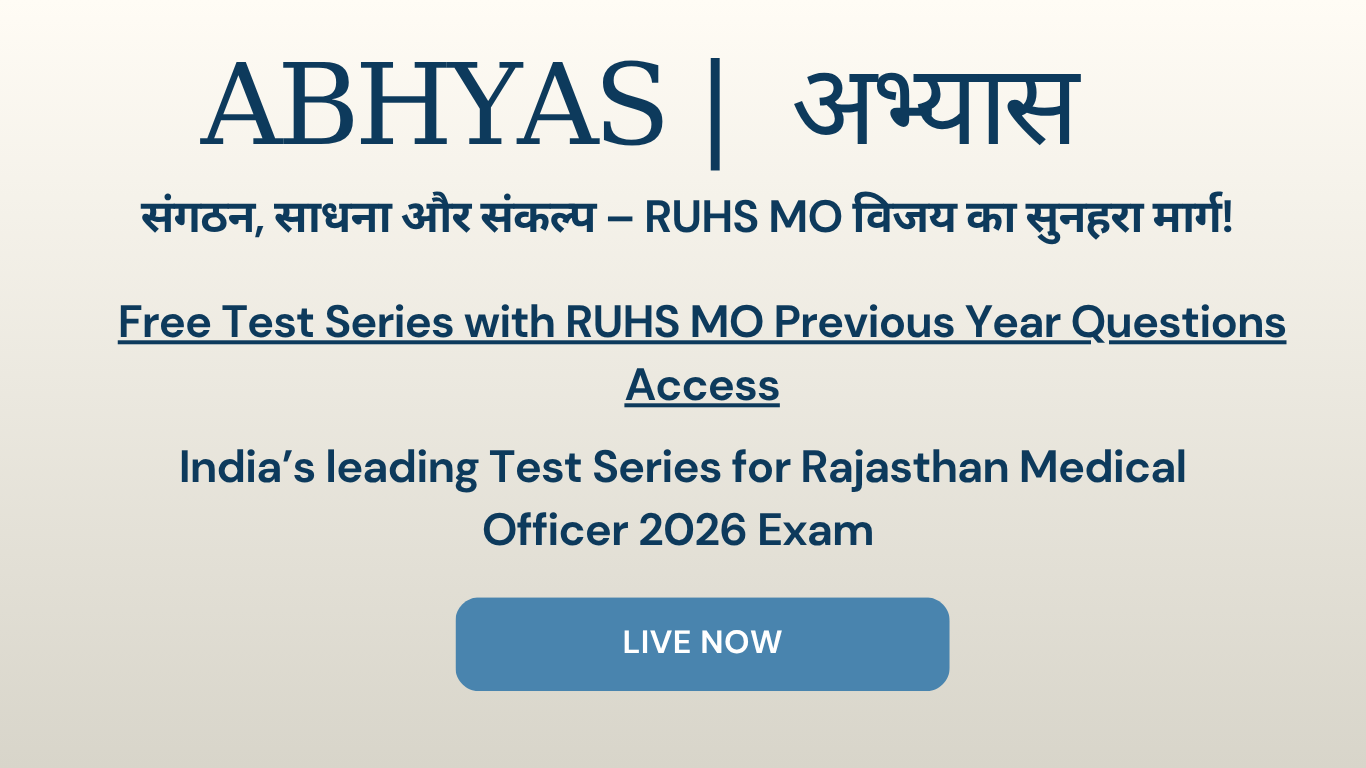 ABHYAS - RUHS MO 2026 (Free)