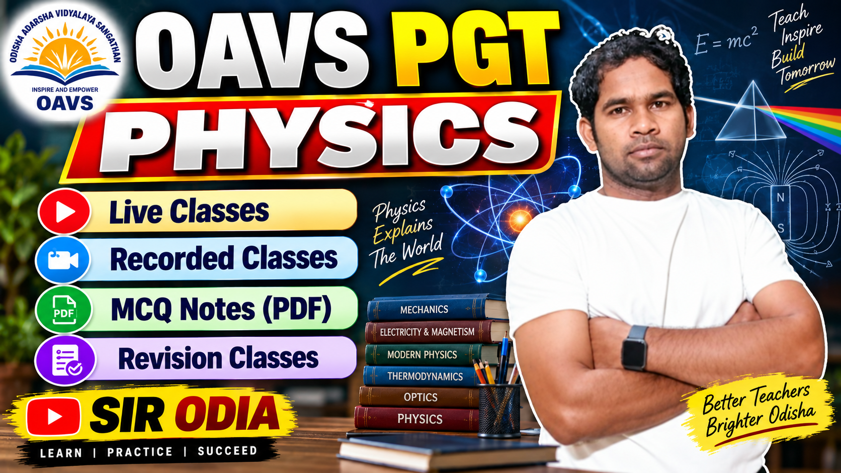 OAVS PGT PHYSICS : 2026