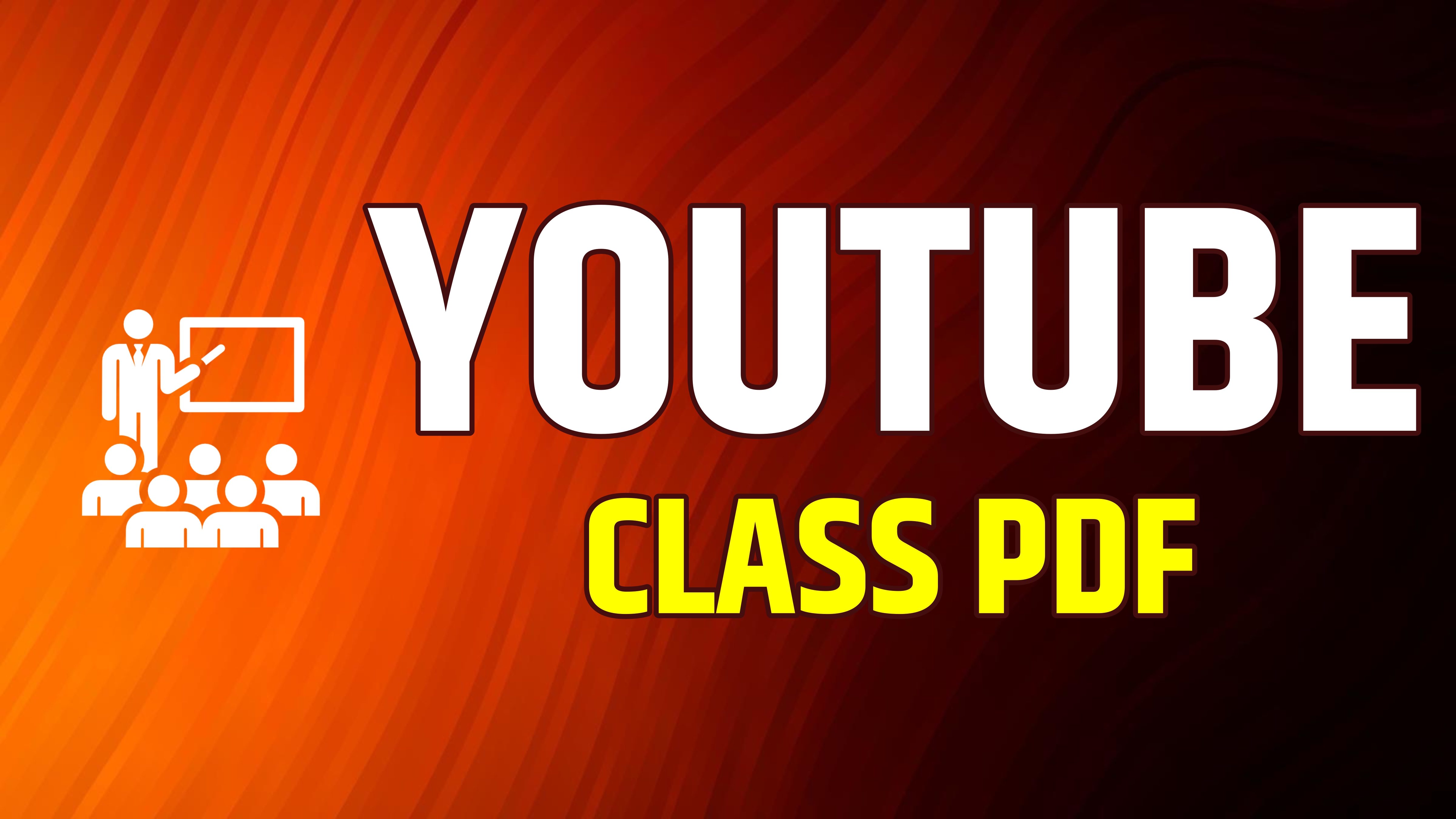 Youtube Class PDF