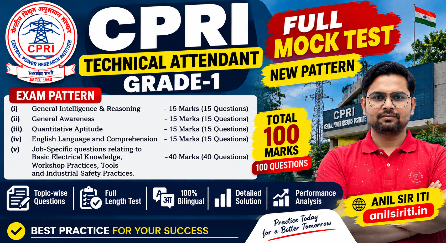 CPRI Technical Attendant Grade 1